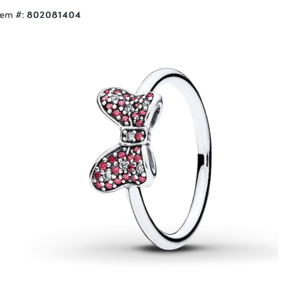 Pandora Minnie Mouse Bow Ring